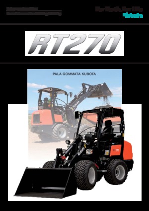Pale gommate Kubota RT270