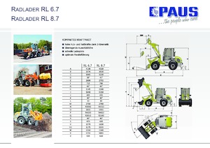Pale gommate Paus SL 7.7