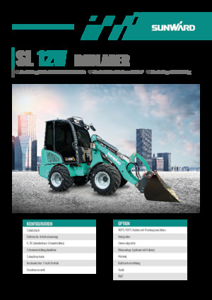 Pale gommate Sunward SL12W