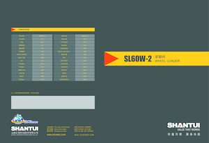 Pale gommate Shantui SL60W-2