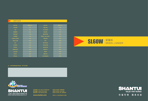 Pale gommate Shantui SL60W