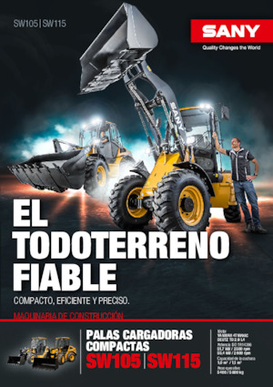 Pale gommate Sany SW115