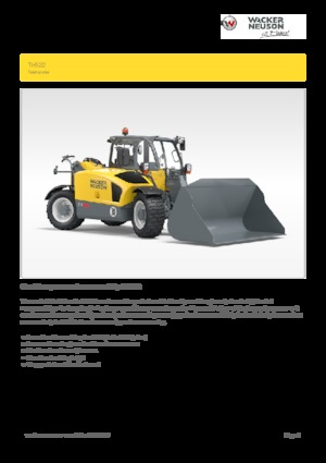 Sollevatori Telescopici Fissi Wacker Neuson TH522