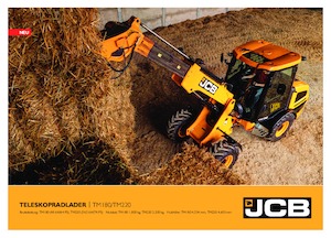 Pale gommate JCB TM 180