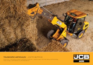 Pale gommate JCB TM 180