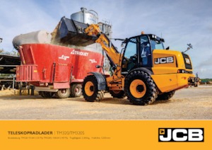 Pale gommate JCB TM 320