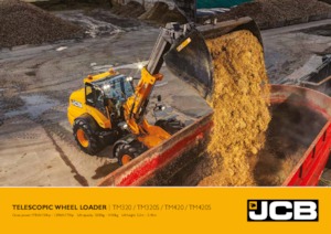 Pale gommate JCB TM320 S 