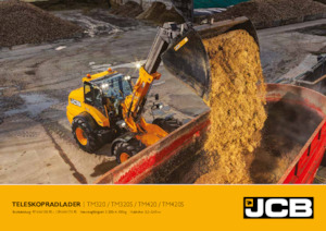 Pale gommate JCB TM320 S 