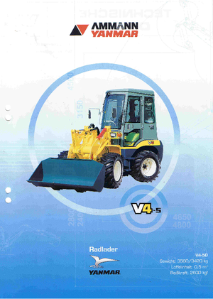 Pale gommate Yanmar V 4-5