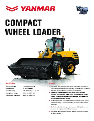 Pale gommate Yanmar V10