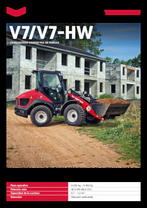 Pale gommate Yanmar V7-HW