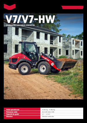 Pale gommate Yanmar V7-HW