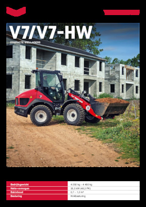 Pale gommate Yanmar V7-HW
