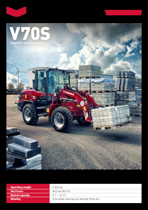 Pale gommate Yanmar V70S