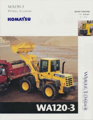 Pale gommate Komatsu W 120-3