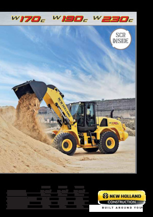 Pale gommate New Holland W230C