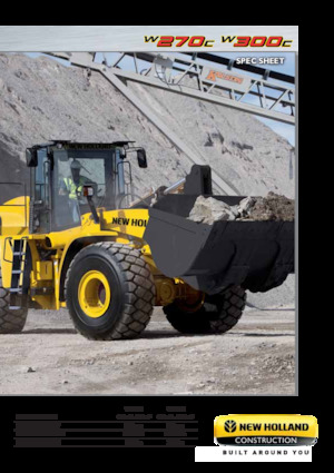 Pale gommate New Holland W300C