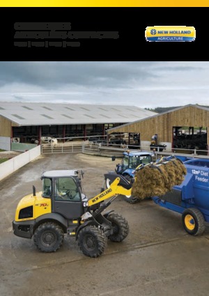 Pale gommate New Holland W70C Z-bar