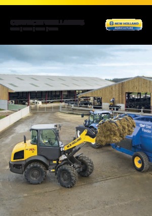 Pale gommate New Holland W70C Z-bar