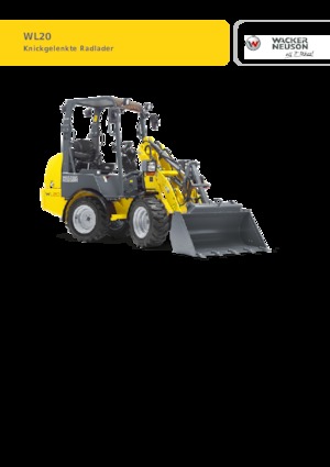 Pale gommate Wacker Neuson WL20