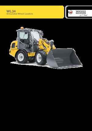 Pale gommate Wacker Neuson WL34