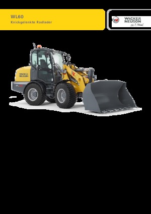 Pale gommate Wacker Neuson WL60