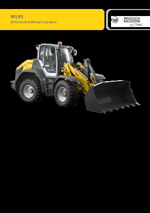 Pale gommate Wacker Neuson WL95