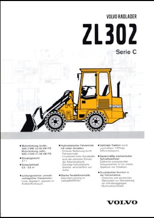 Pale gommate Volvo ZL 302