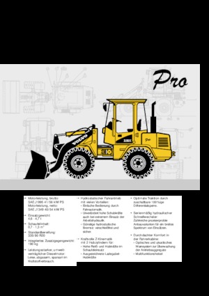 Pale gommate Volvo ZL 502 C