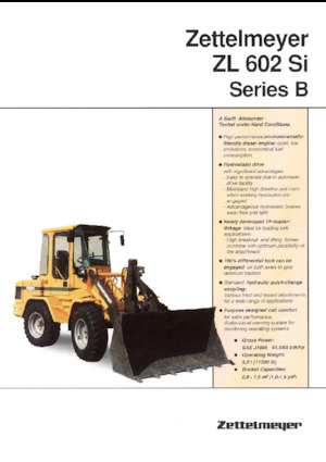 Pale gommate Zettelmeyer ZL 602 Si B