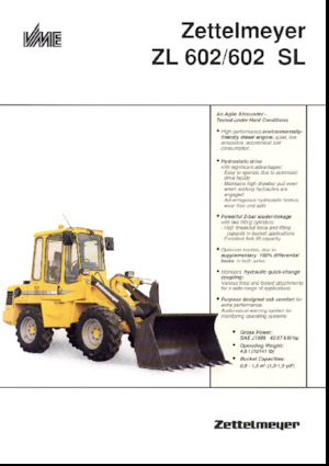 Pale gommate Zettelmeyer ZL 602 SL