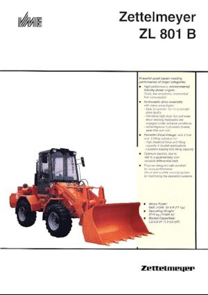 Pale gommate Zettelmeyer ZL 801 B