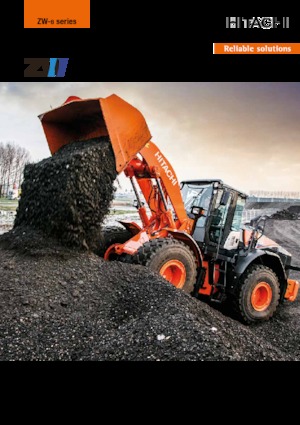 Pale gommate Hitachi ZW220-6