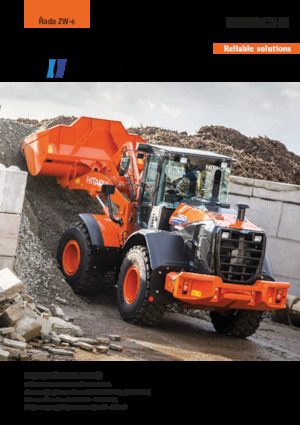 Pale gommate Hitachi ZW150-6