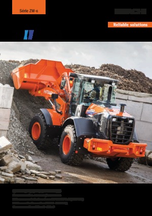 Pale gommate Hitachi ZW150-6