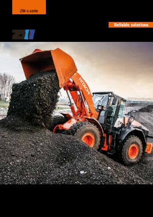 Pale gommate Hitachi ZW220-6