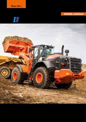 Pale gommate Hitachi ZW250-6