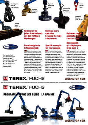 Movimentatori di materiali Terex-Fuchs MHL 380 D
