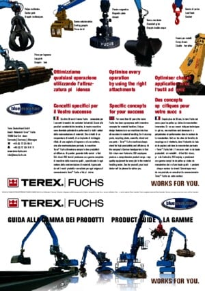 Movimentatori di materiali Terex-Fuchs MHL 380 D