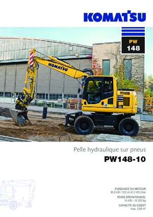 Escavatori gommati Komatsu PW148-10