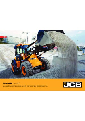 Pale gommate JCB 417 HT