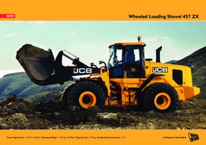 Pale gommate JCB 457 HT