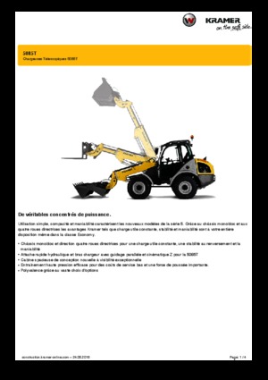 Pale gommate Kramer 5085 T
