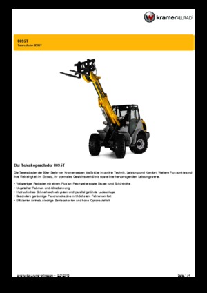 Pale gommate Kramer 8095 T
