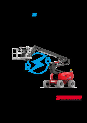 Piattaforme aeree articolate gommate Manitou 200 ATJ e CR