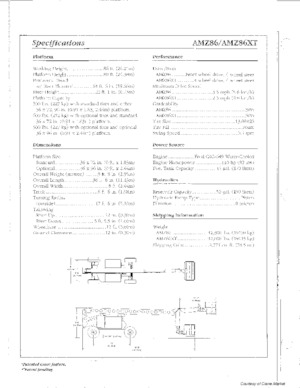 Piattaforme aeree articolate gommate Grove-Manlift AMZ 86 XT
