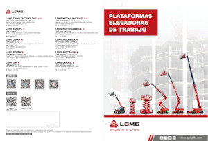 Piattaforme aeree articolate gommate LGMG  AR14J-2