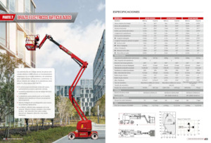 Piattaforme aeree articolate gommate LGMG  AR11J