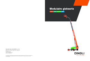 Piattaforme aeree articolate gommate Dingli BA20CRT2