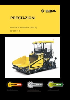 Finitrici stradali gommate Bomag BF 300 P 2 S 340-2